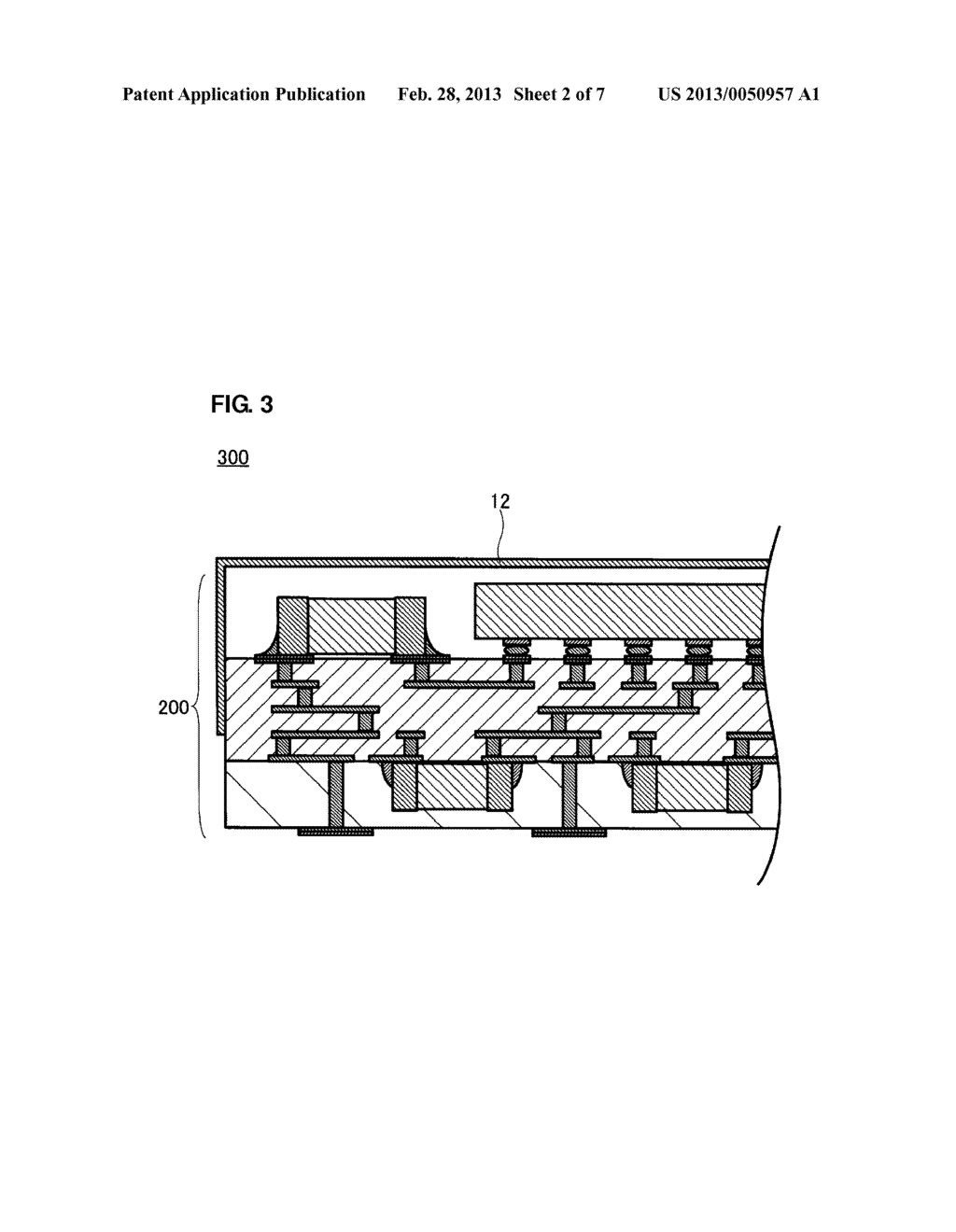 ELECTRONIC COMPONENT INCORPORATING BOARD AND COMPOSITE MODULE - diagram, schematic, and image 03