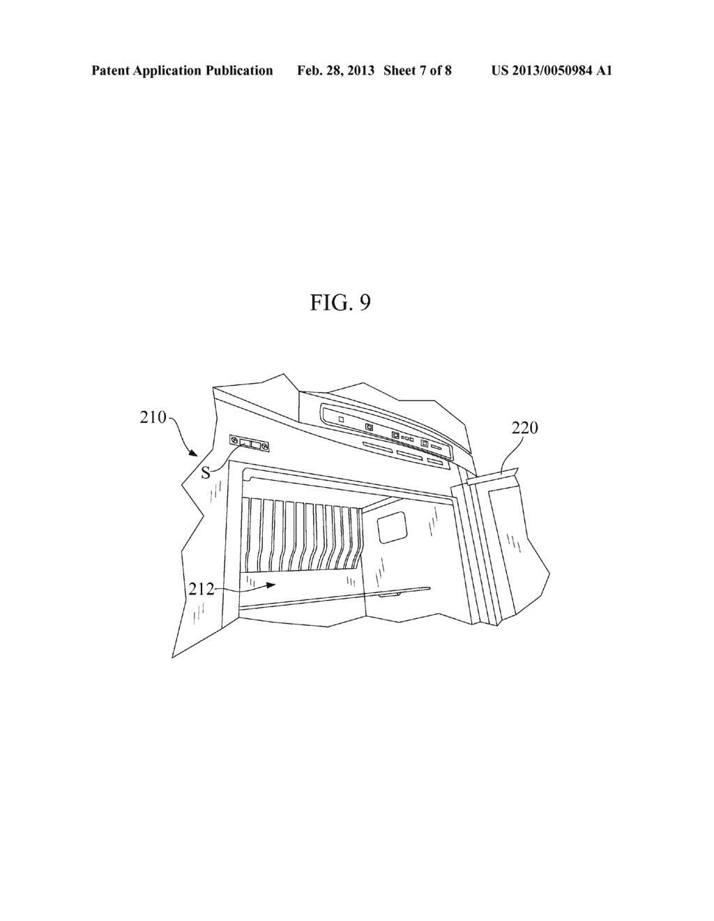 REFRIGERATOR WITH EXTERNALLY MOUNTED LIGHTING - diagram, schematic, and image 08