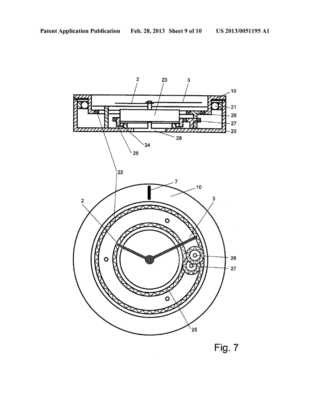 INTERACTIVE CLOCK WITH ANALOGUE TIME DISPLAY - diagram, schematic, and image 10