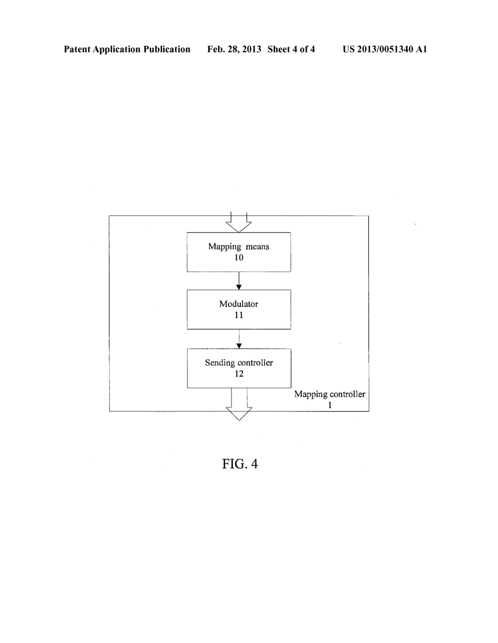 THE METHOD AND APPARATUS FOR MAPPING SIGNALS TO SUBCARRIERS IN MIMO     WIRELESS NETWORK - diagram, schematic, and image 05