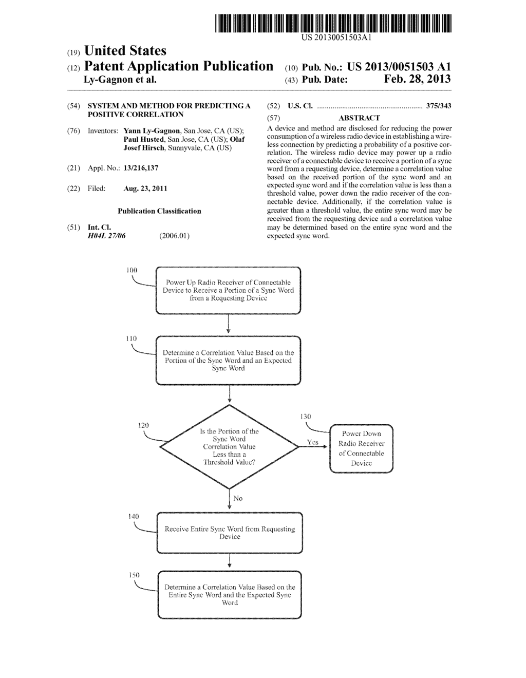 SYSTEM AND METHOD FOR PREDICTING A POSITIVE CORRELATION - diagram, schematic, and image 01