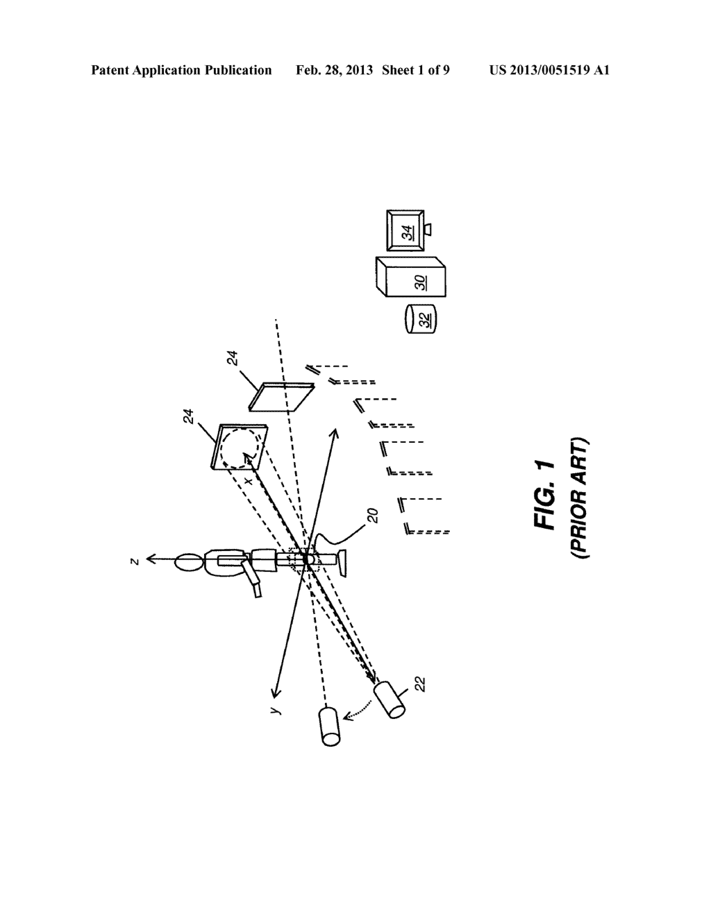 METHODS AND APPARATUS FOR SUPER RESOLUTION SCANNING FOR CBCT SYSTEM AND     CONE-BEAM IMAGE RECONSTRUCTION - diagram, schematic, and image 02