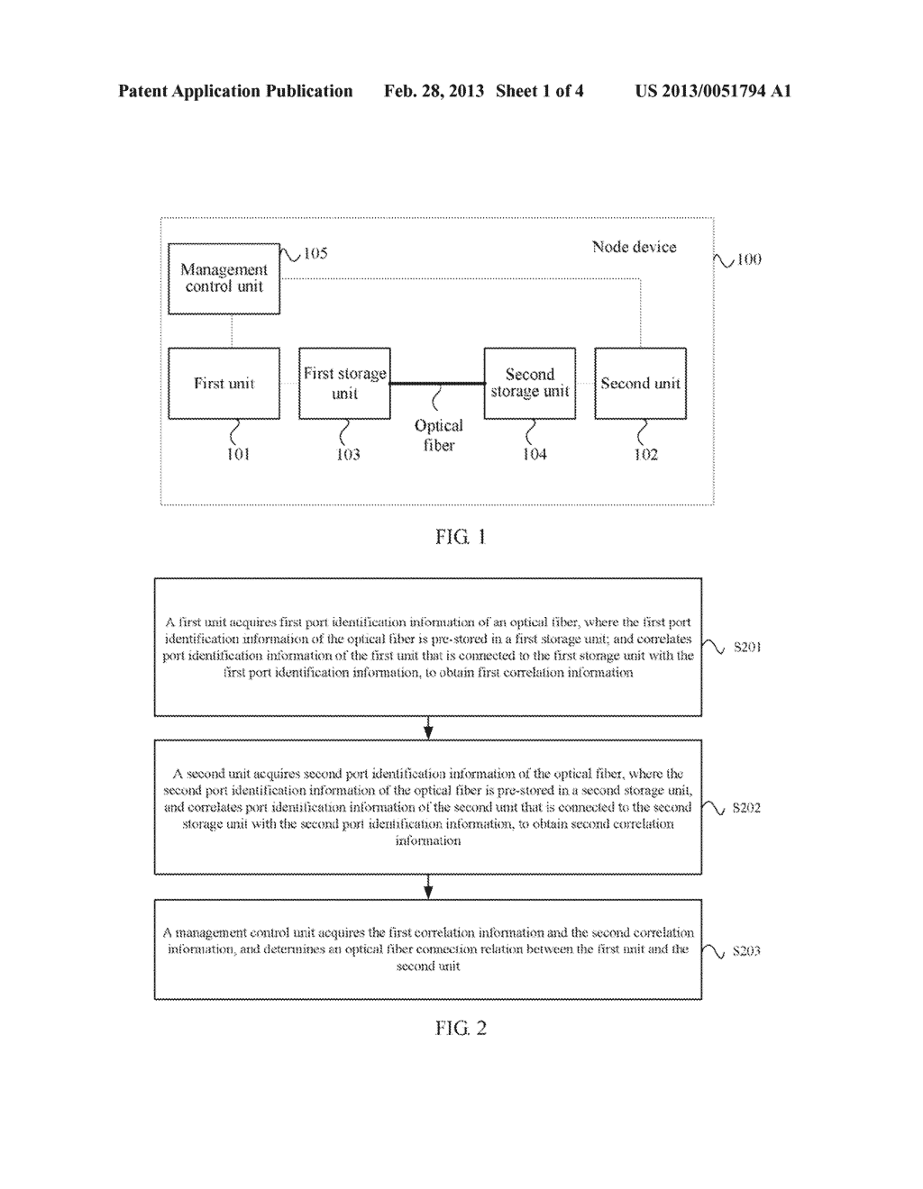 METHOD FOR ACQUIRING OPTICAL FIBER CONNECTION RELATION, NODE DEVICE, AND     OPTICAL NETWORK SYSTEM - diagram, schematic, and image 02