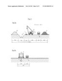 METHOD AND DEVICE FOR LAYING PIPELINES IN THE GROUND diagram and image