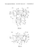 Cutting Tool and Cutting Insert Having Clamping Bore with Spaced Apart     Clamping Portions Therefor diagram and image