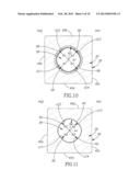 Cutting Tool and Cutting Insert Having Clamping Bore with Spaced Apart     Clamping Portions Therefor diagram and image