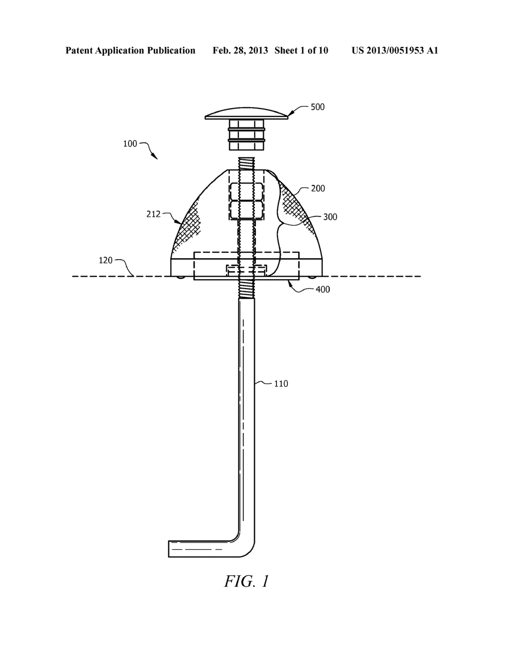 PROJECTED BOLT IMPACT PROTECTION DEVICE - diagram, schematic, and image 02