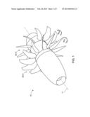 PITCH CONTROL OF CONTRA-ROTATING AIRFOIL BLADES diagram and image