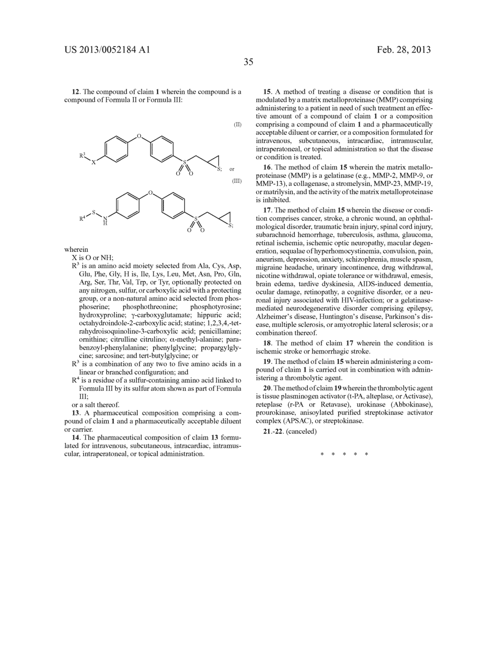 GELATINASE INHIBITORS AND PRODRUGS - diagram, schematic, and image 36