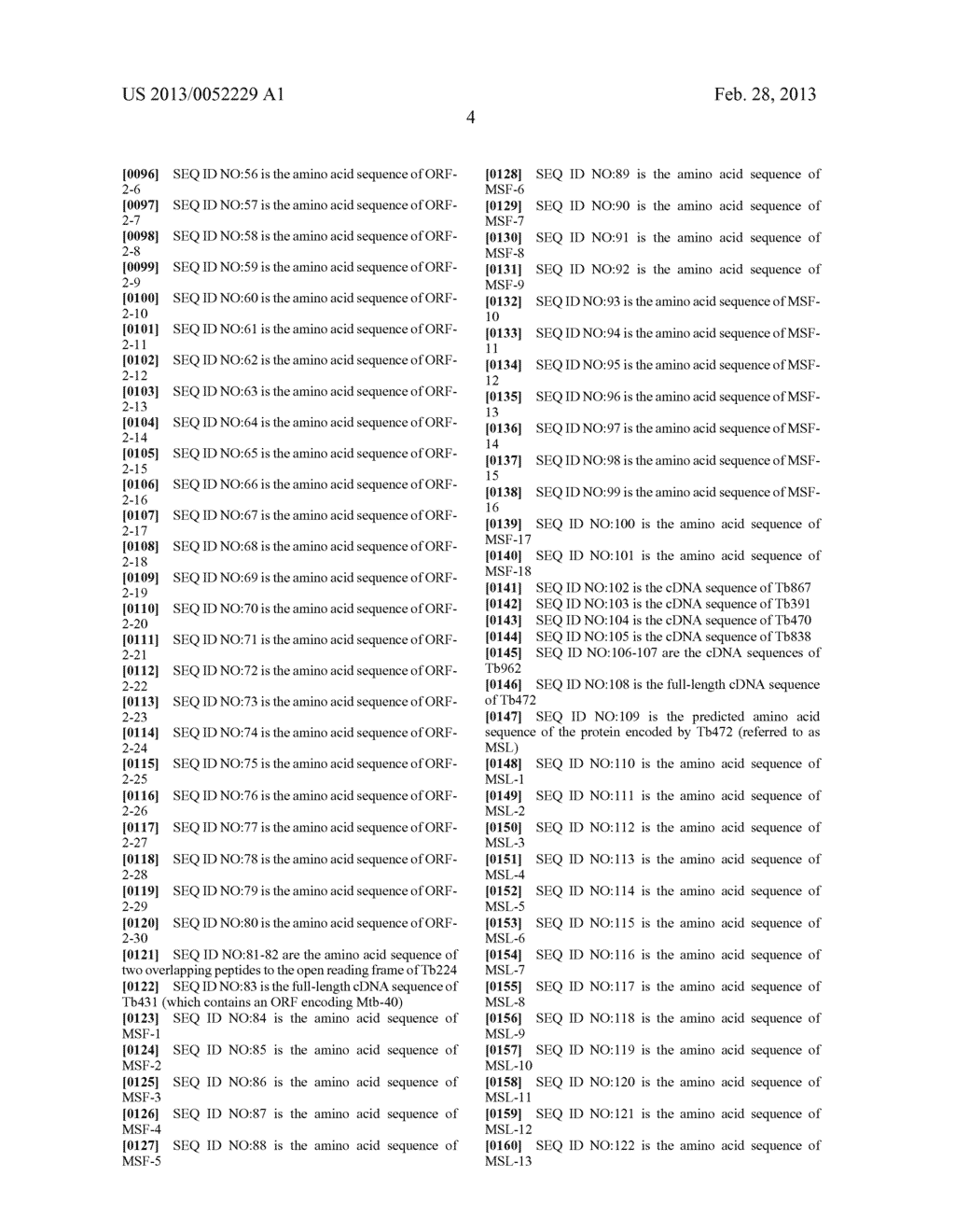 COMPOUNDS AND METHODS FOR DIAGNOSIS AND IMMUNOTHERAPY OF TUBERCULOSIS - diagram, schematic, and image 16