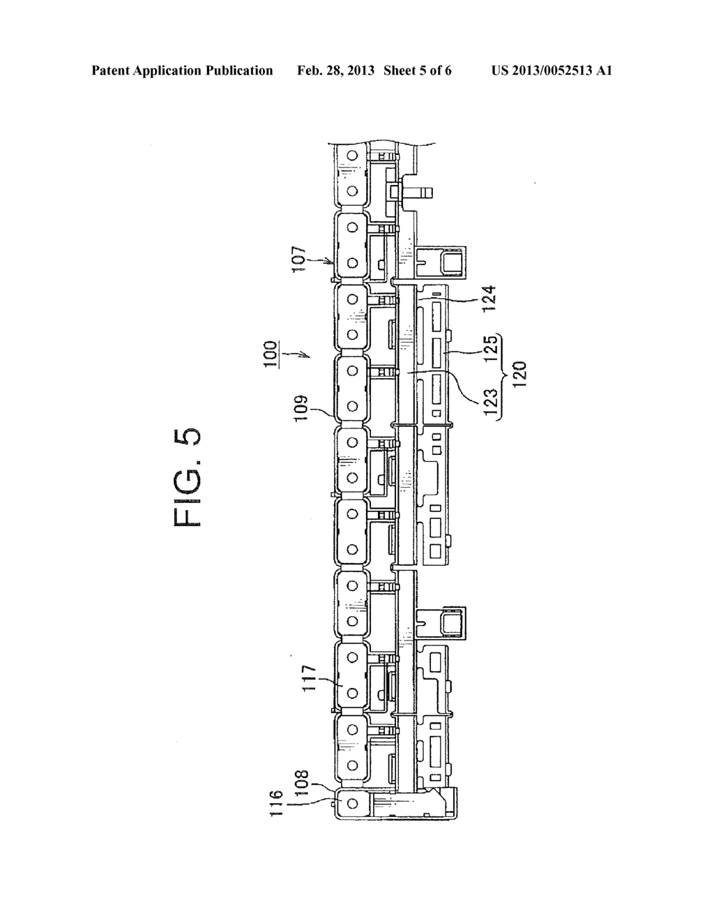 WIRING MEMBER AND BATTERY CONNECTION UNIT - diagram, schematic, and image 06