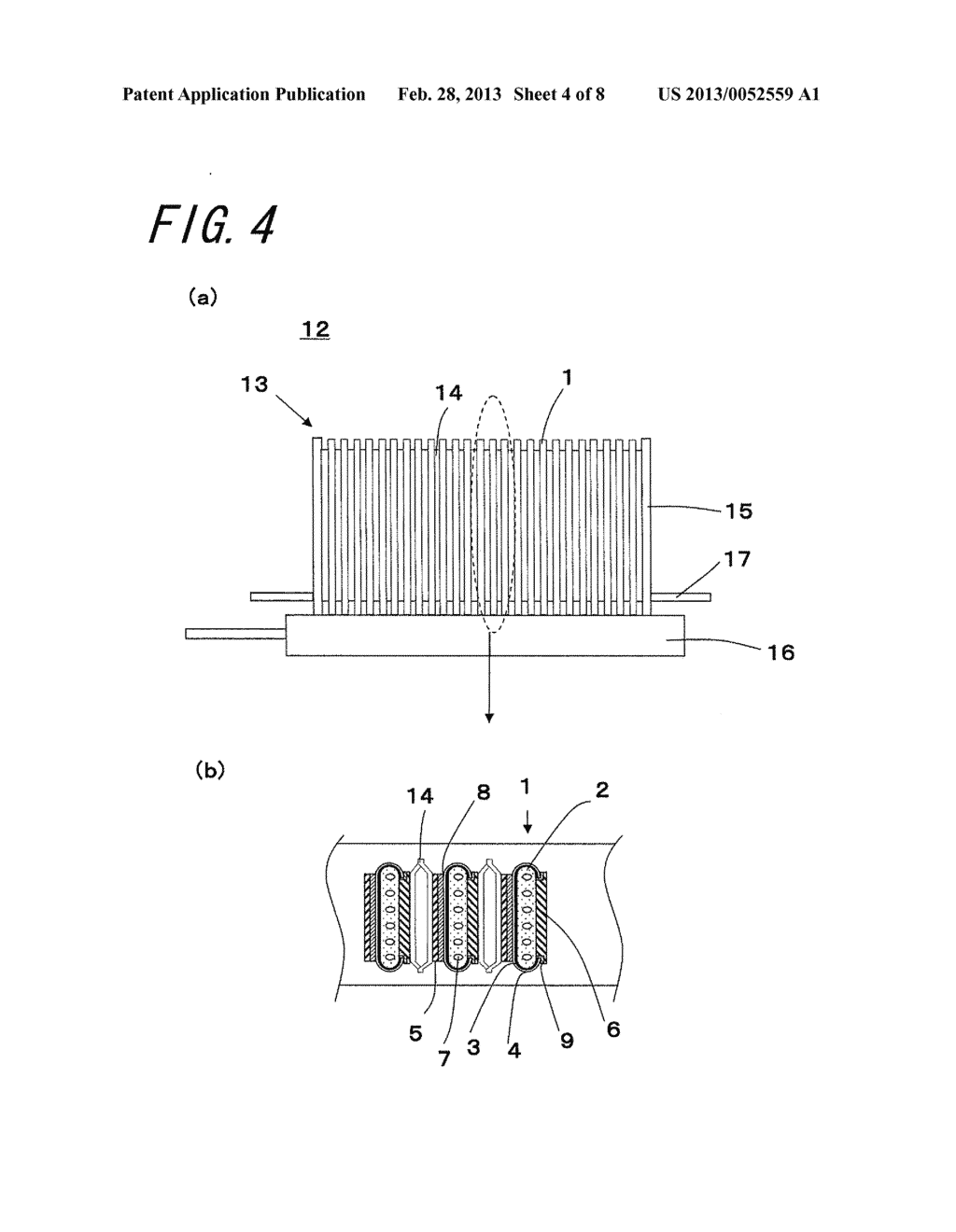 Fuel Cell, Fuel Cell Device, Fuel Cell Module, and Fuel Cell Apparatus - diagram, schematic, and image 05