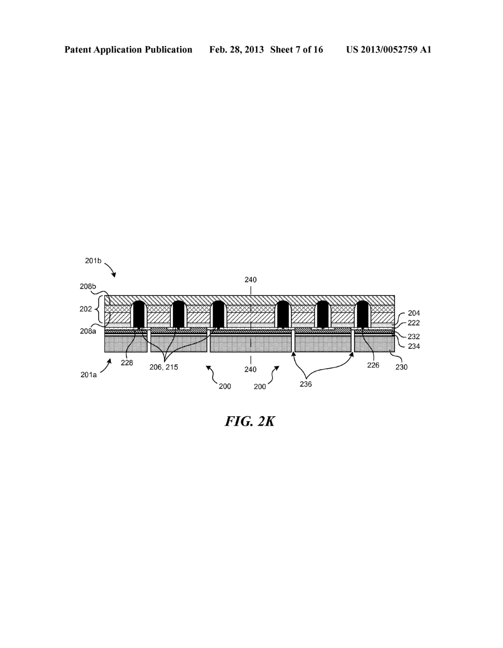 VERTICAL SOLID-STATE TRANSDUCERS HAVING BACKSIDE TERMINALS AND ASSOCIATED     SYSTEMS AND METHODS - diagram, schematic, and image 08