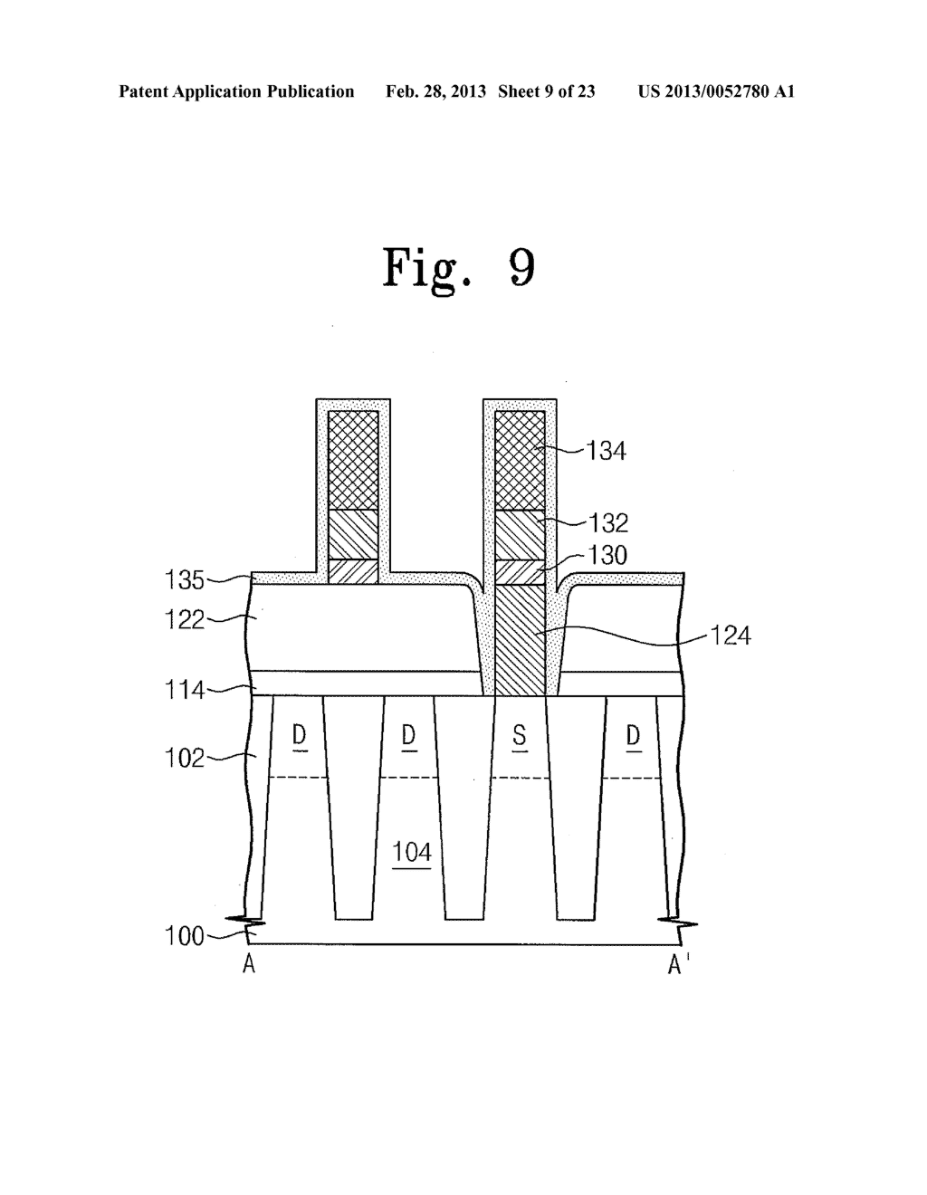 SEMICONDUCTOR DEVICES AND METHODS OF FABRICATING THE SAME - diagram, schematic, and image 10
