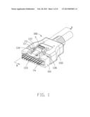 RECEPTACLE CONNECTOR, PLUG CONNECTOR AND CONNECTOR ASSEMBLY THEREOF WITH     IMPROVED LOCKING STRUCTURE diagram and image