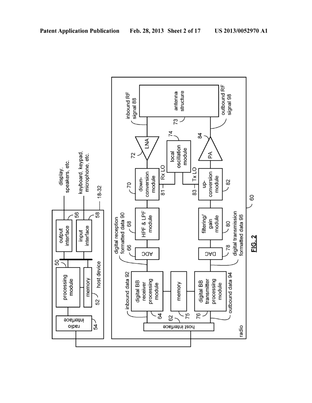 RF TRANSCEIVER FRONT-END - diagram, schematic, and image 03