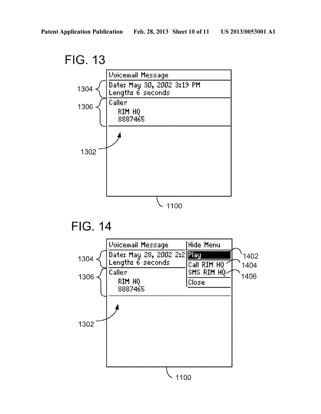 Voicemail User Interface Methods And Apparatus For Mobile Communication     Devices - diagram, schematic, and image 11