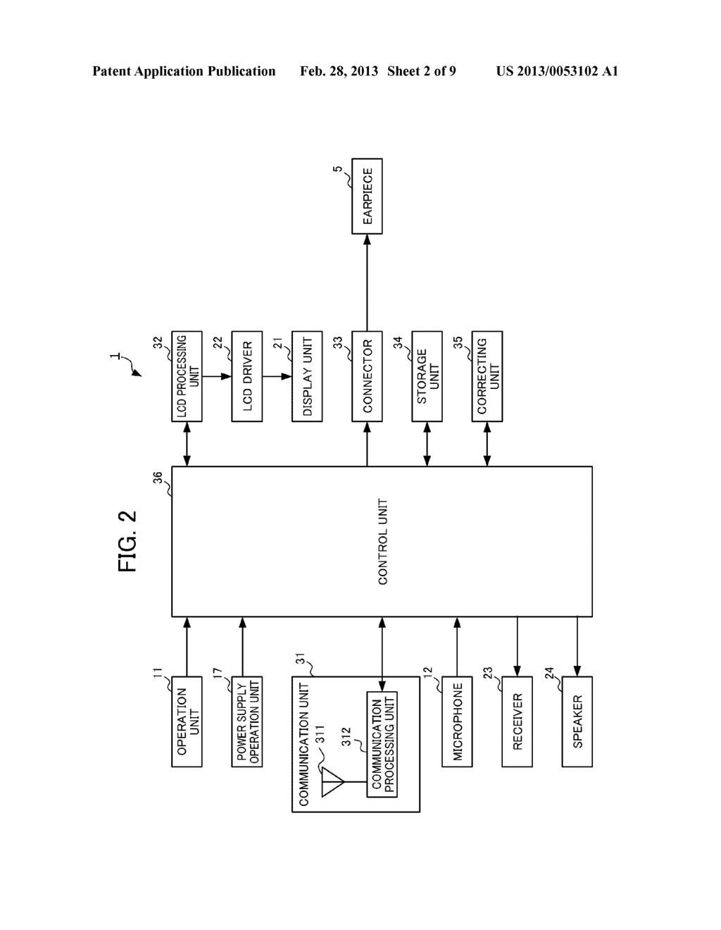 PORTABLE ELECTRONIC DEVICE, SOUND OUTPUT METHOD, AND SOUND OUTPUT PROGRAM - diagram, schematic, and image 03