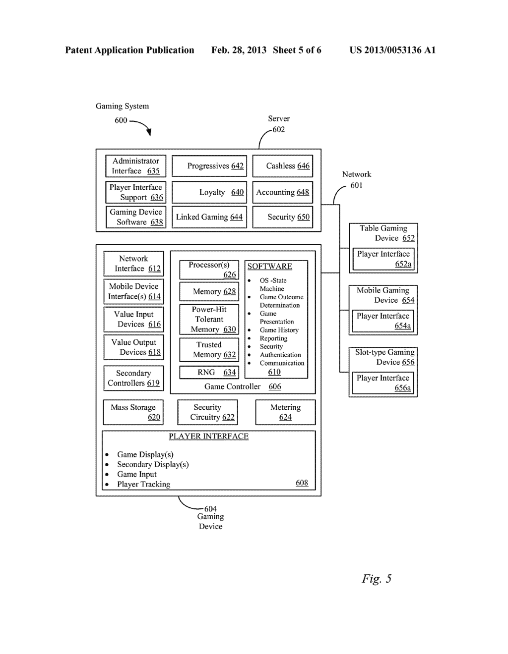 MOBILE DEVICE INTERFACES AT AN ELECTRONIC GAMING MACHINE - diagram, schematic, and image 06