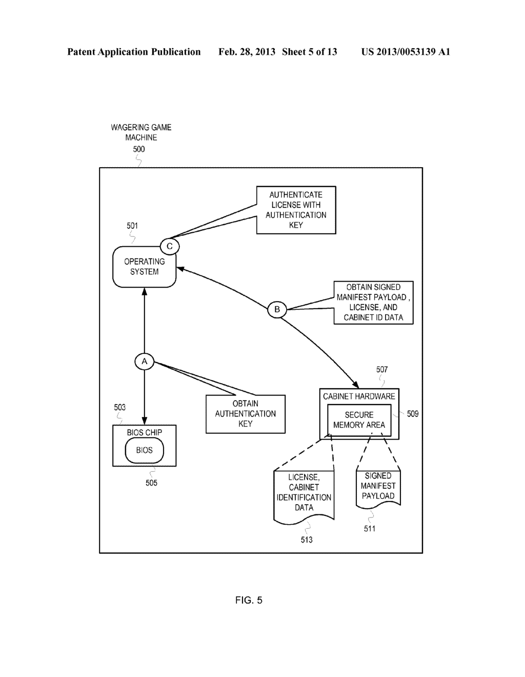 WAGERING GAME MACHINE CABINET LICENSE COMPLIANCE - diagram, schematic, and image 06