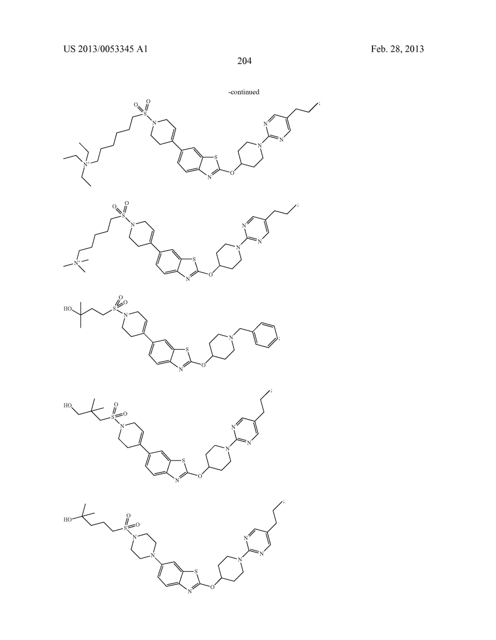 BICYCLIC HETEROARLY ANALOGUES AS GPR119 MODULATORS - diagram, schematic, and image 205