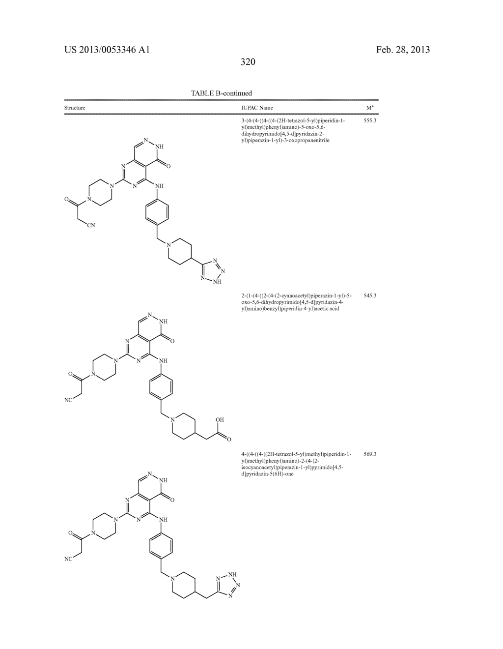PYRIMIDO-PYRIDAZINONE COMPOUNDS AND METHODS OF USE THEREOF - diagram, schematic, and image 324