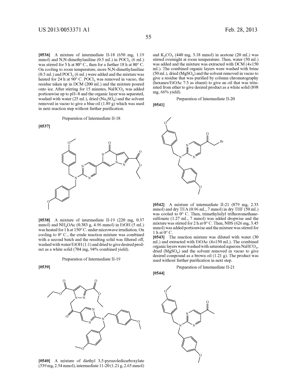 INHIBITORS OF PI3 KINASE - diagram, schematic, and image 56