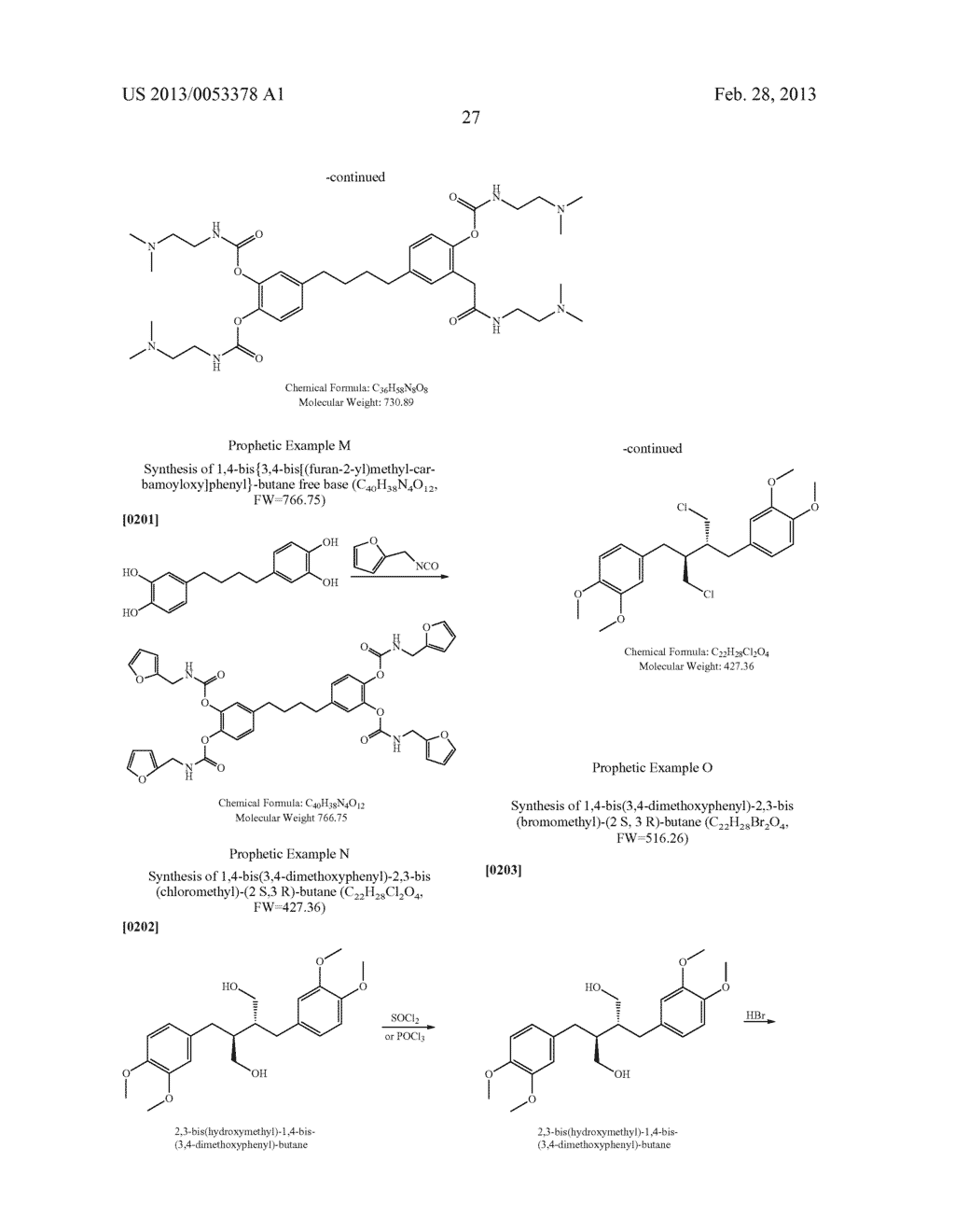 TETRA-O-SUBSTITUTED BUTANE-BRIDGE MODIFIED NDGA DERIVATIVES, THEIR     SYNTHESIS AND PHARMACEUTICAL USE - diagram, schematic, and image 28