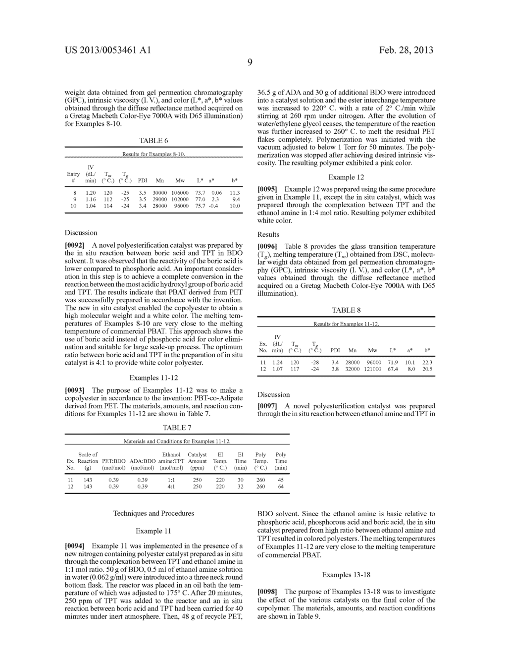 METHOD FOR THE PREPARATION OF (POLYBUTYLENE-CO-ADIPATE TEREPHTHALATE)     THROUGH THE IN SITU PHOSPHORUS CONTAINING TITANIUM BASED CATALYST - diagram, schematic, and image 10