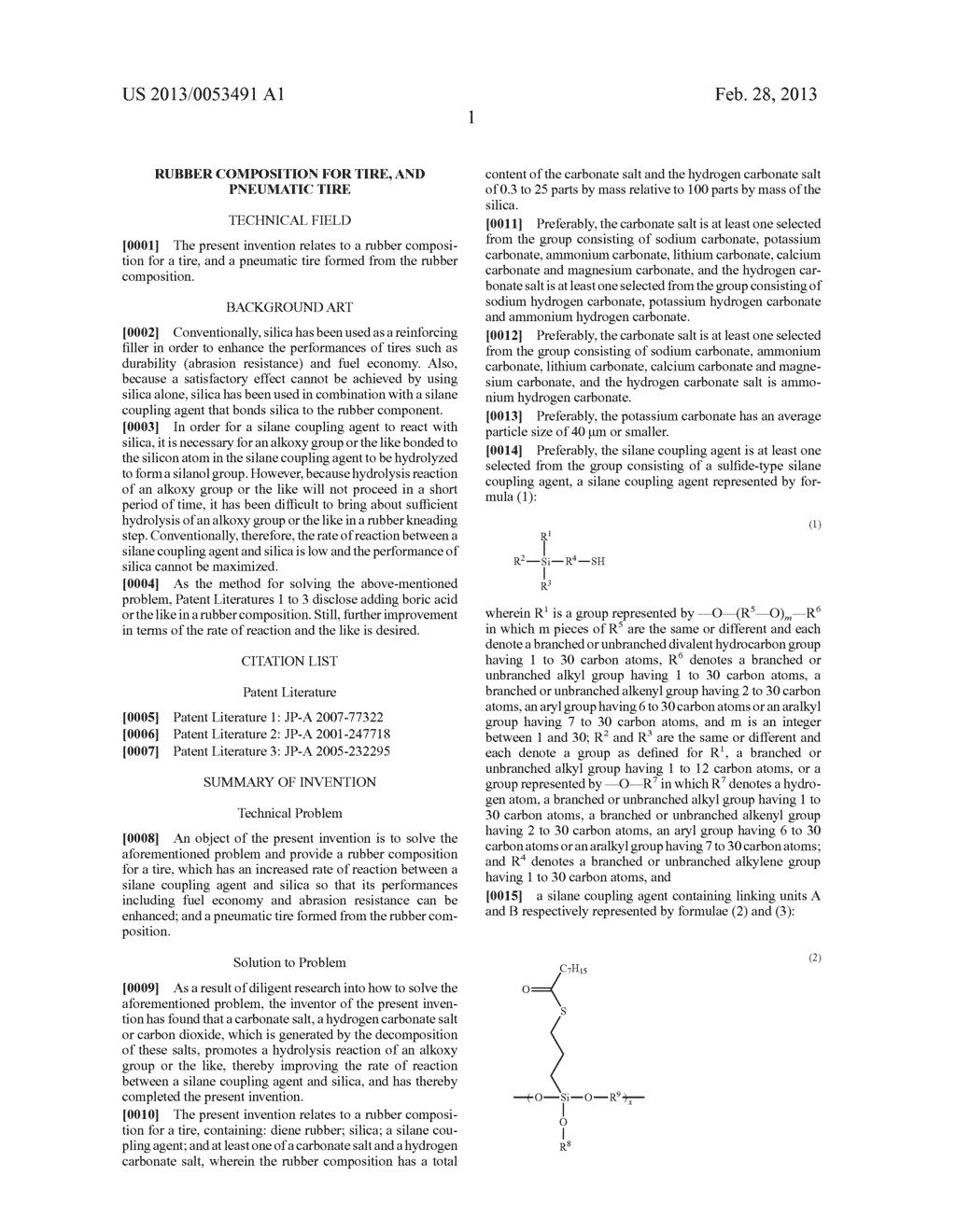 RUBBER COMPOSITION FOR TIRE, AND PNEUMATIC TIRE - diagram, schematic, and image 02