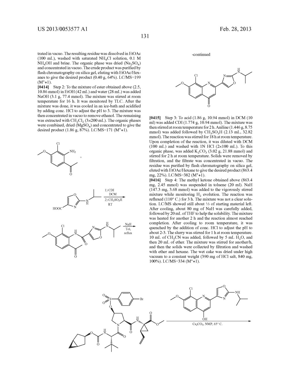 ANTIVIRAL COMPOUNDS - diagram, schematic, and image 132