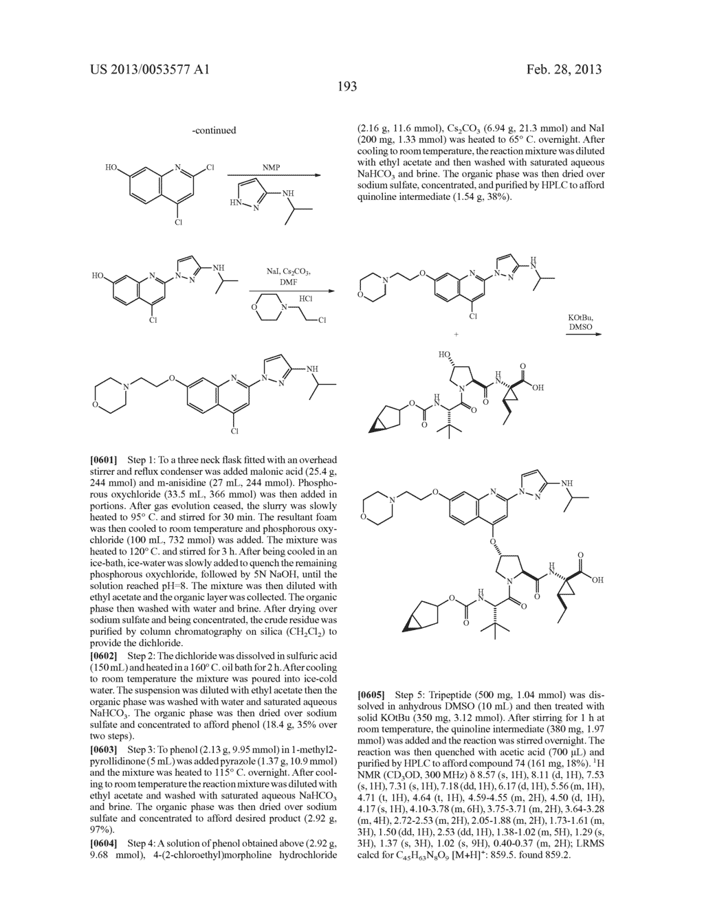 ANTIVIRAL COMPOUNDS - diagram, schematic, and image 194