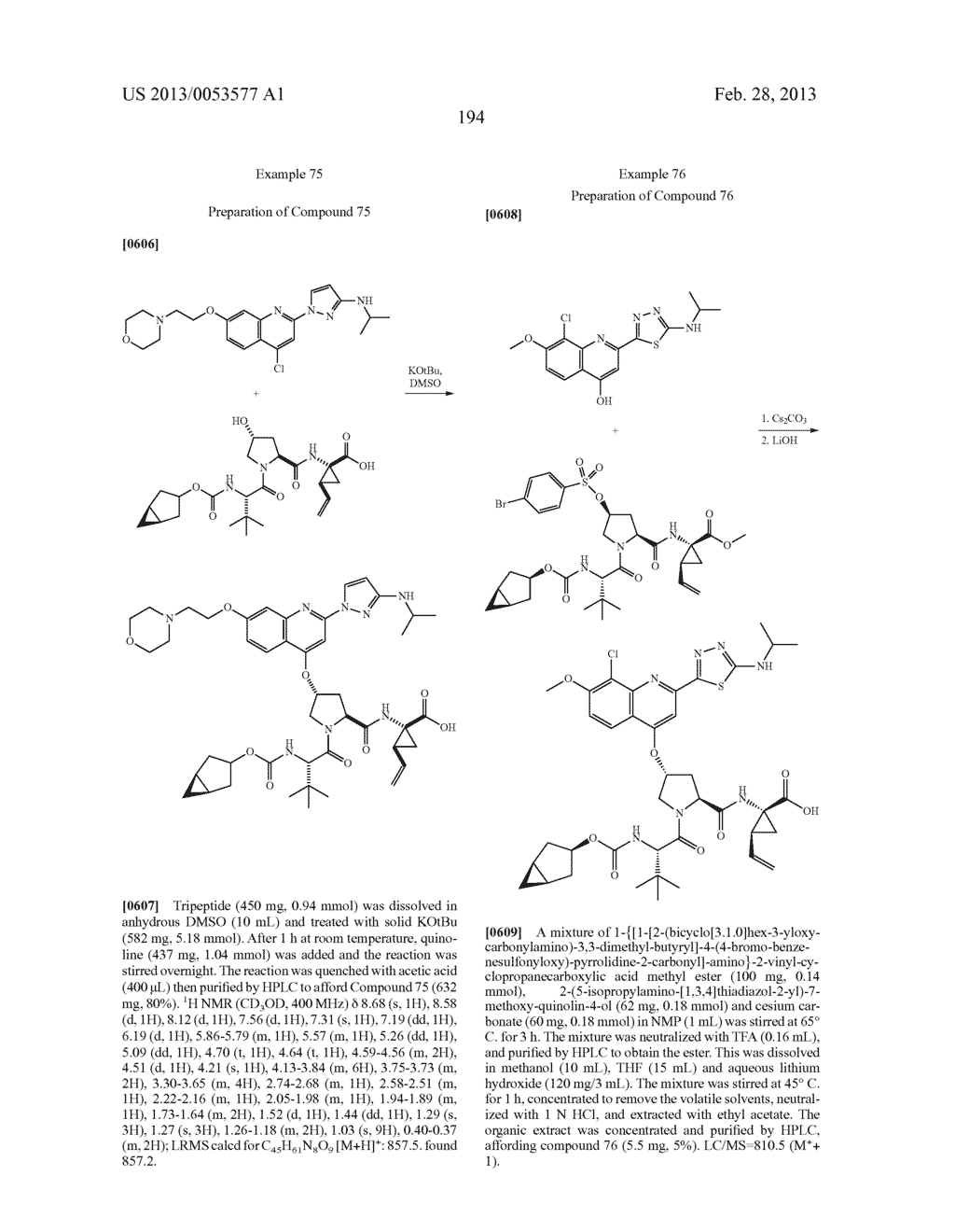 ANTIVIRAL COMPOUNDS - diagram, schematic, and image 195