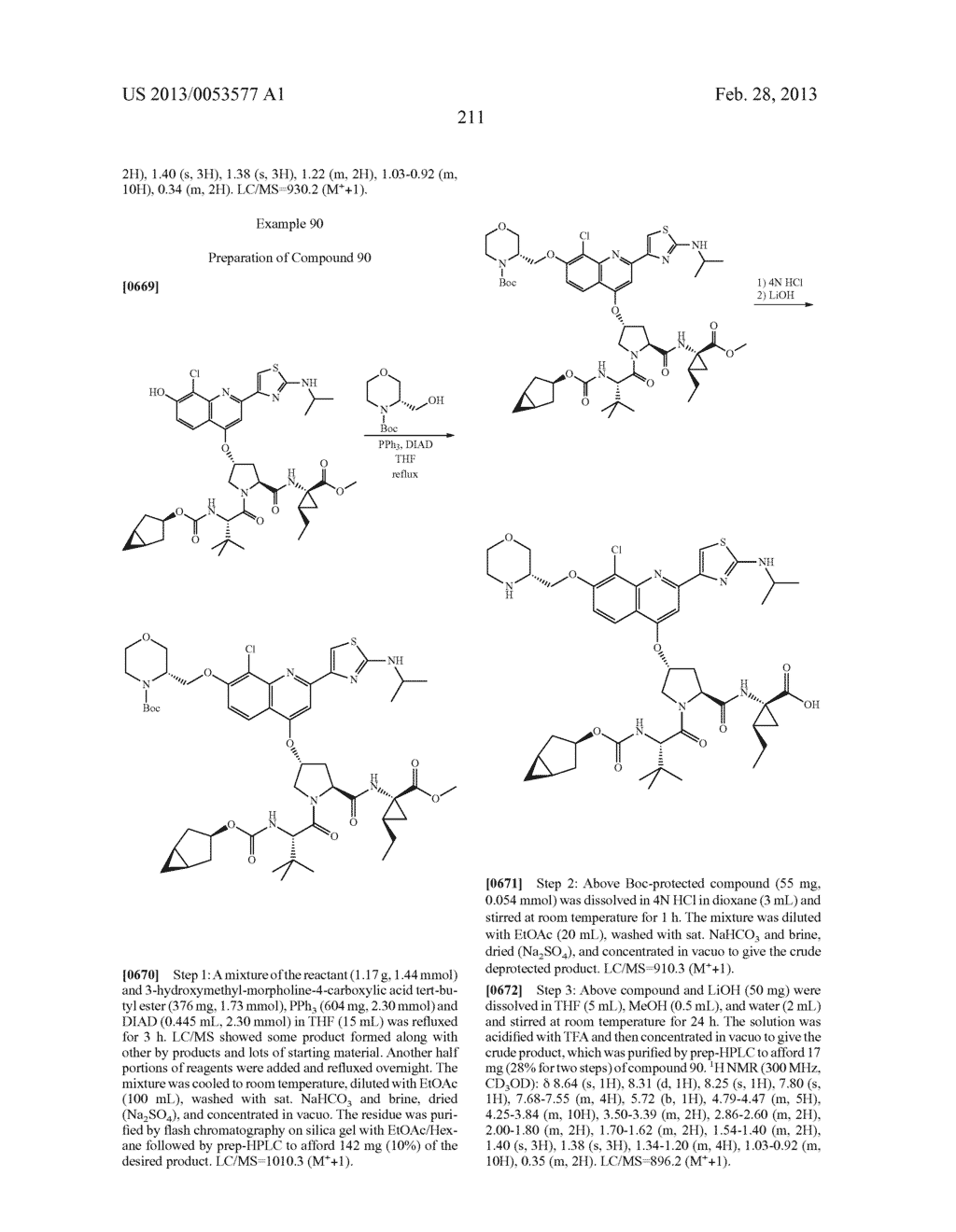 ANTIVIRAL COMPOUNDS - diagram, schematic, and image 212