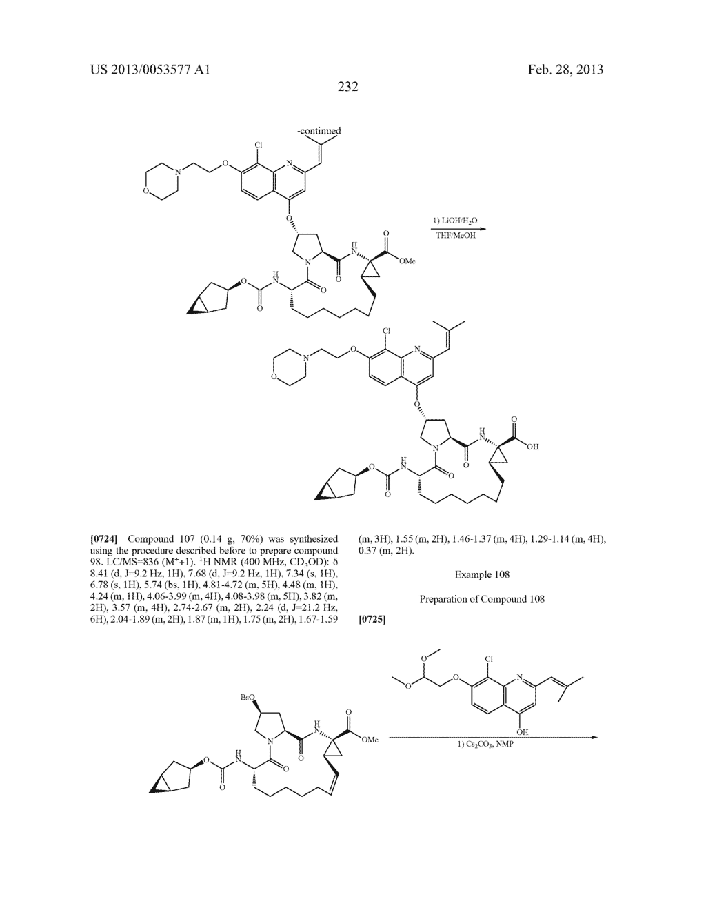 ANTIVIRAL COMPOUNDS - diagram, schematic, and image 233