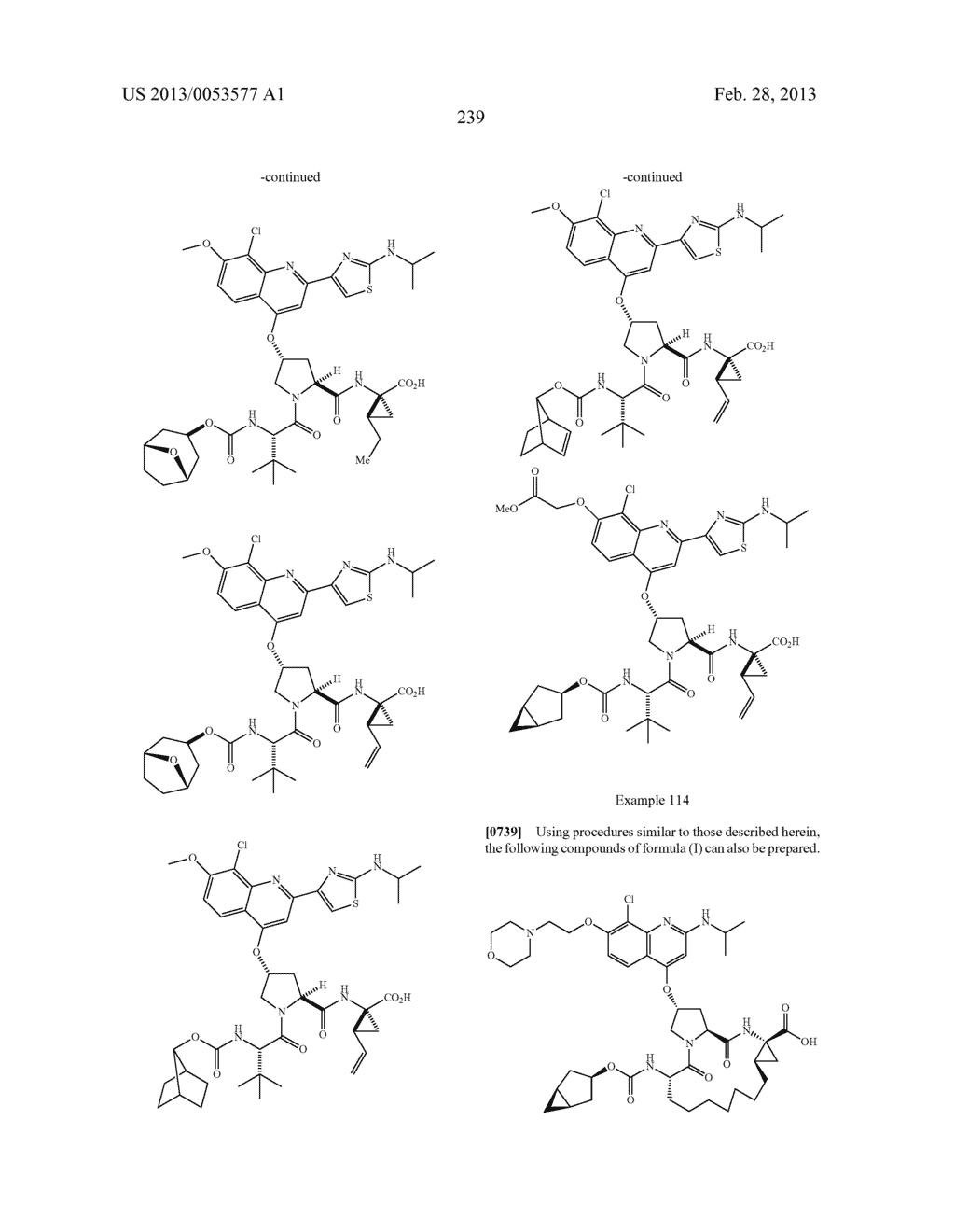ANTIVIRAL COMPOUNDS - diagram, schematic, and image 240