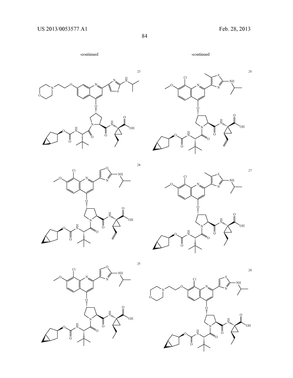 ANTIVIRAL COMPOUNDS - diagram, schematic, and image 85