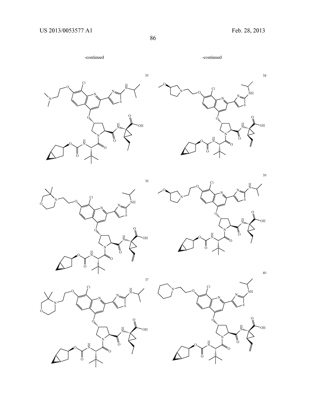 ANTIVIRAL COMPOUNDS - diagram, schematic, and image 87