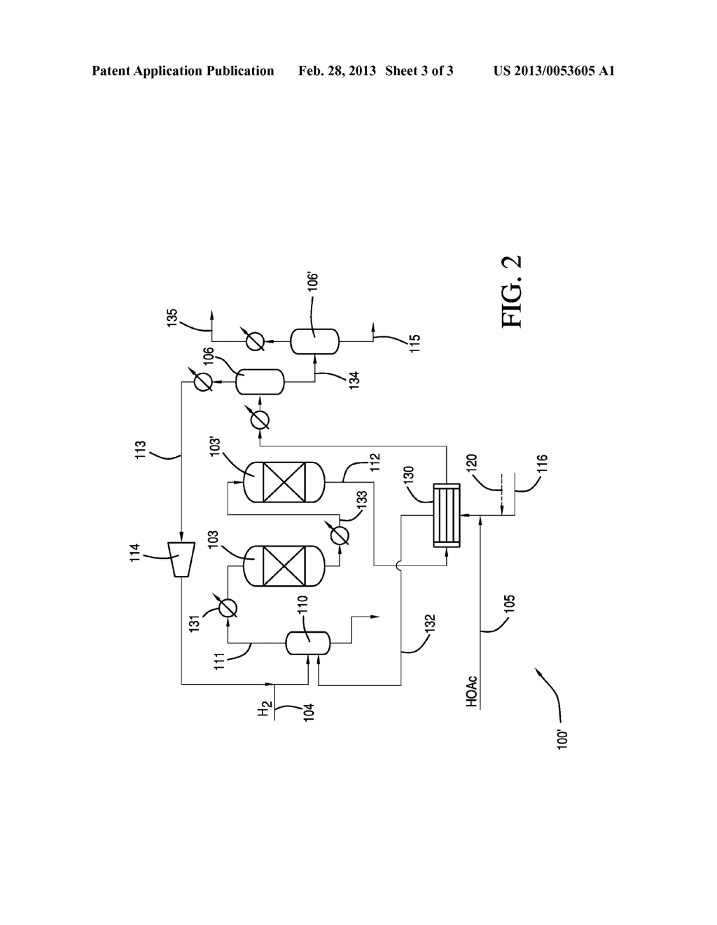 Process for Recovering Ethanol - diagram, schematic, and image 04