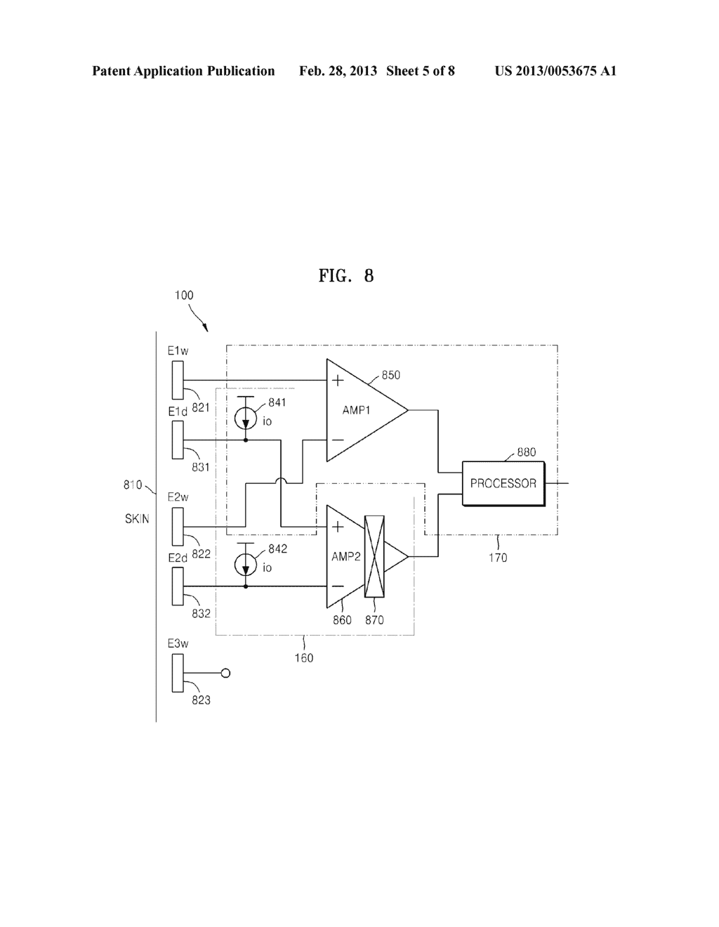 APPARATUS AND METHOD FOR MEASURING BIOELECTRIC SIGNALS - diagram, schematic, and image 06