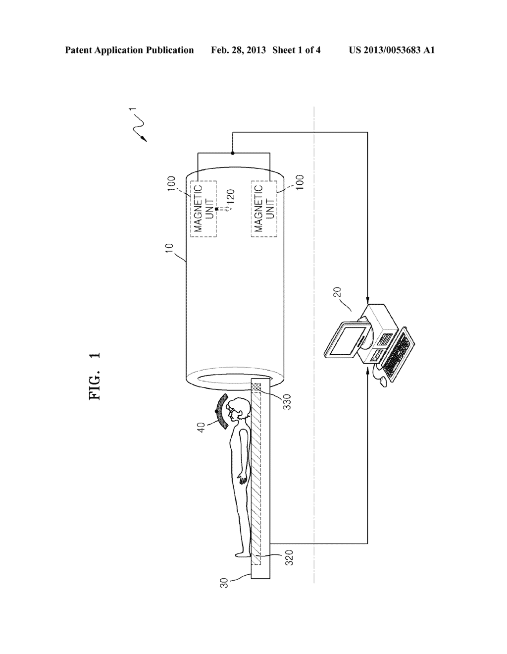 MAGNETIC RESONANCE IMAGING (MRI) SYSTEM AND METHOD OF CONTROLLING THE SAME - diagram, schematic, and image 02