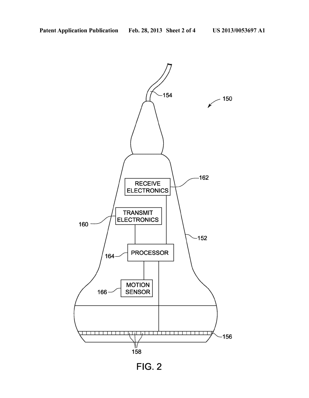 ULTRASOUND IMAGING SYSTEM, ULTRASOUND PROBE, AND METHOD OF REDUCING POWER     CONSUMPTION - diagram, schematic, and image 03