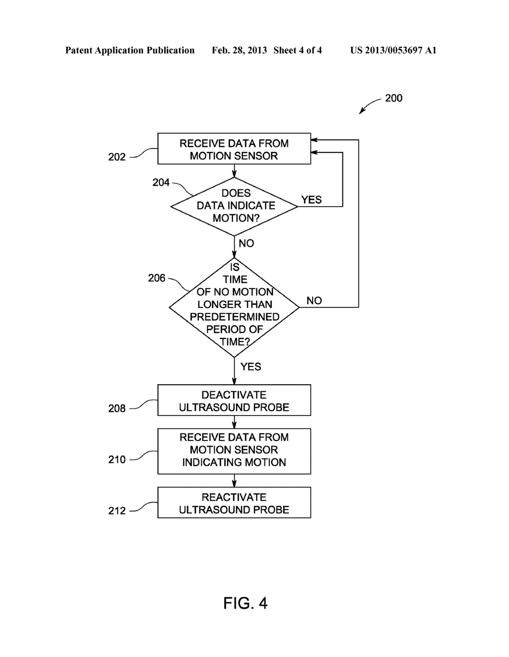ULTRASOUND IMAGING SYSTEM, ULTRASOUND PROBE, AND METHOD OF REDUCING POWER     CONSUMPTION - diagram, schematic, and image 05