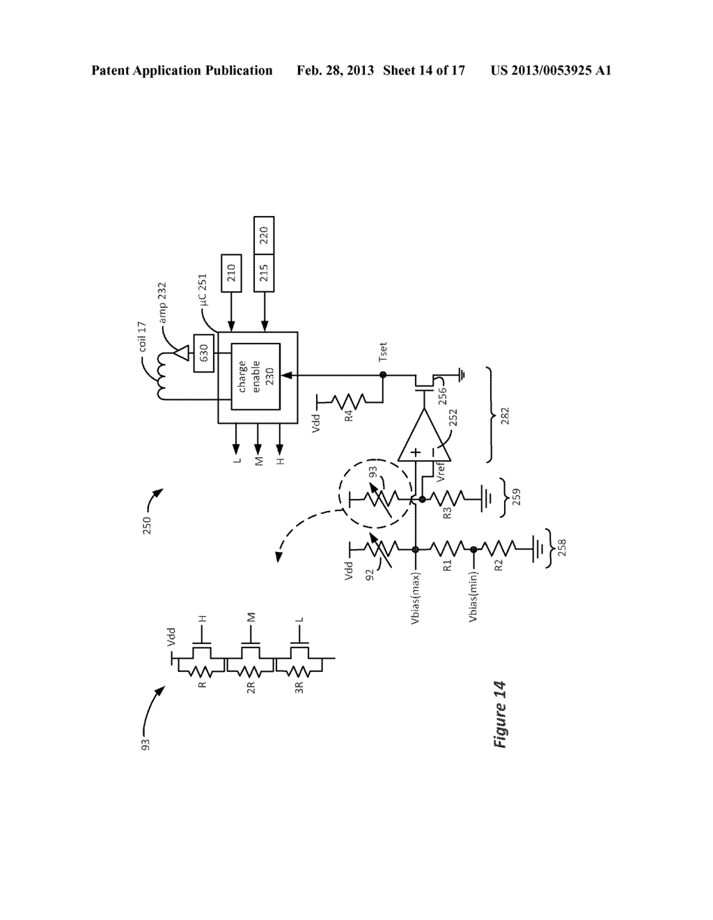 External Charger Usable with an Implantable Medical Device Having a     Programmable or Time-Varying Temperature Set Point - diagram, schematic, and image 15