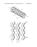 BIOABSORBABLE POLYMER STENT WITH METAL STIFFENERS diagram and image