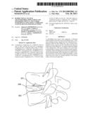 BI-DIRECTIONAL FIXATING TRANSVERTEBRAL BODY SCREWS AND POSTERIOR CERVICAL     AND LUMBAR INTERARTICULATING JOINT CALIBRATED STAPLING DEVICES FOR SPINAL     FUSION diagram and image