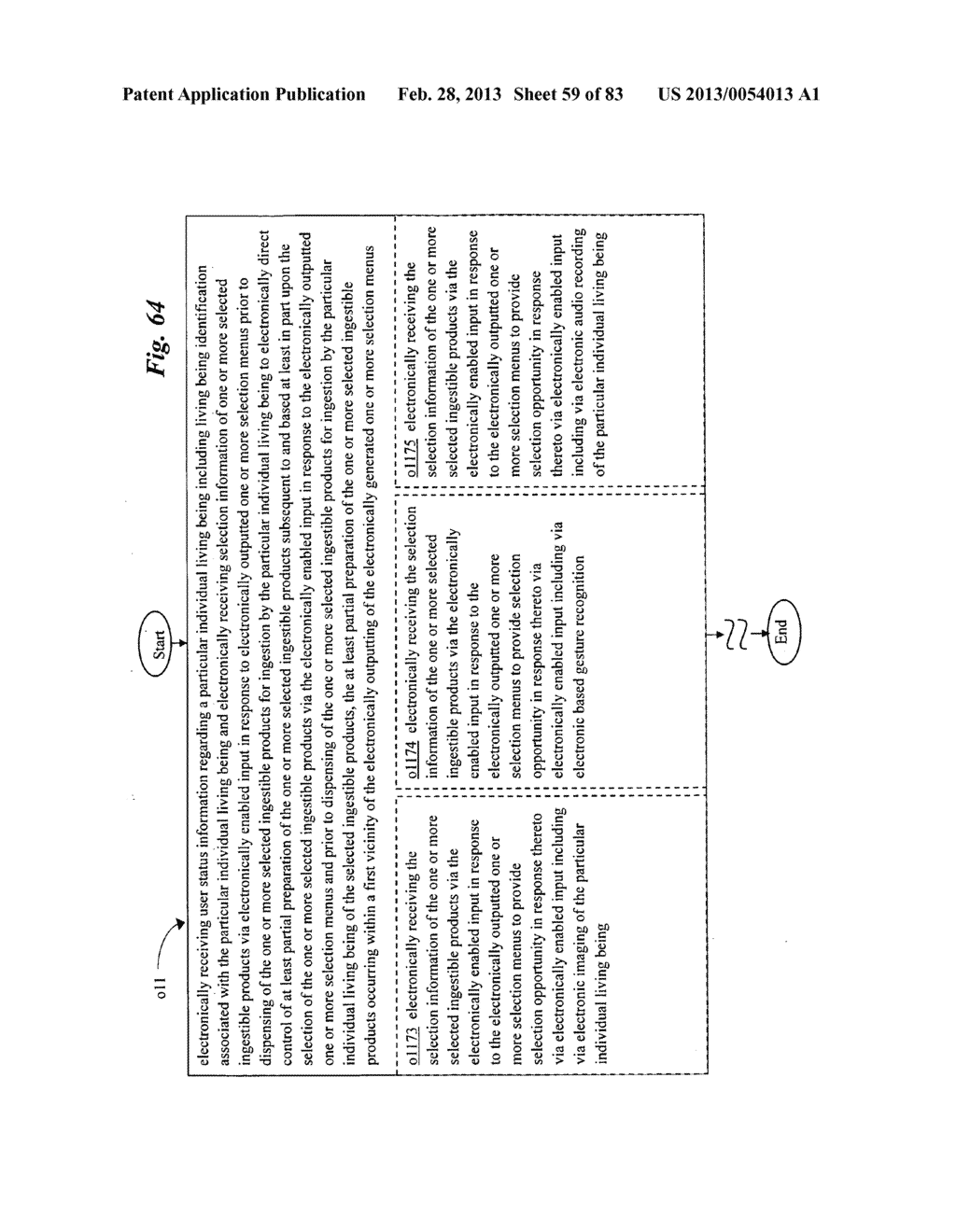 Refuse intelligence acquisition system and method for ingestible product     preparation system and method - diagram, schematic, and image 60