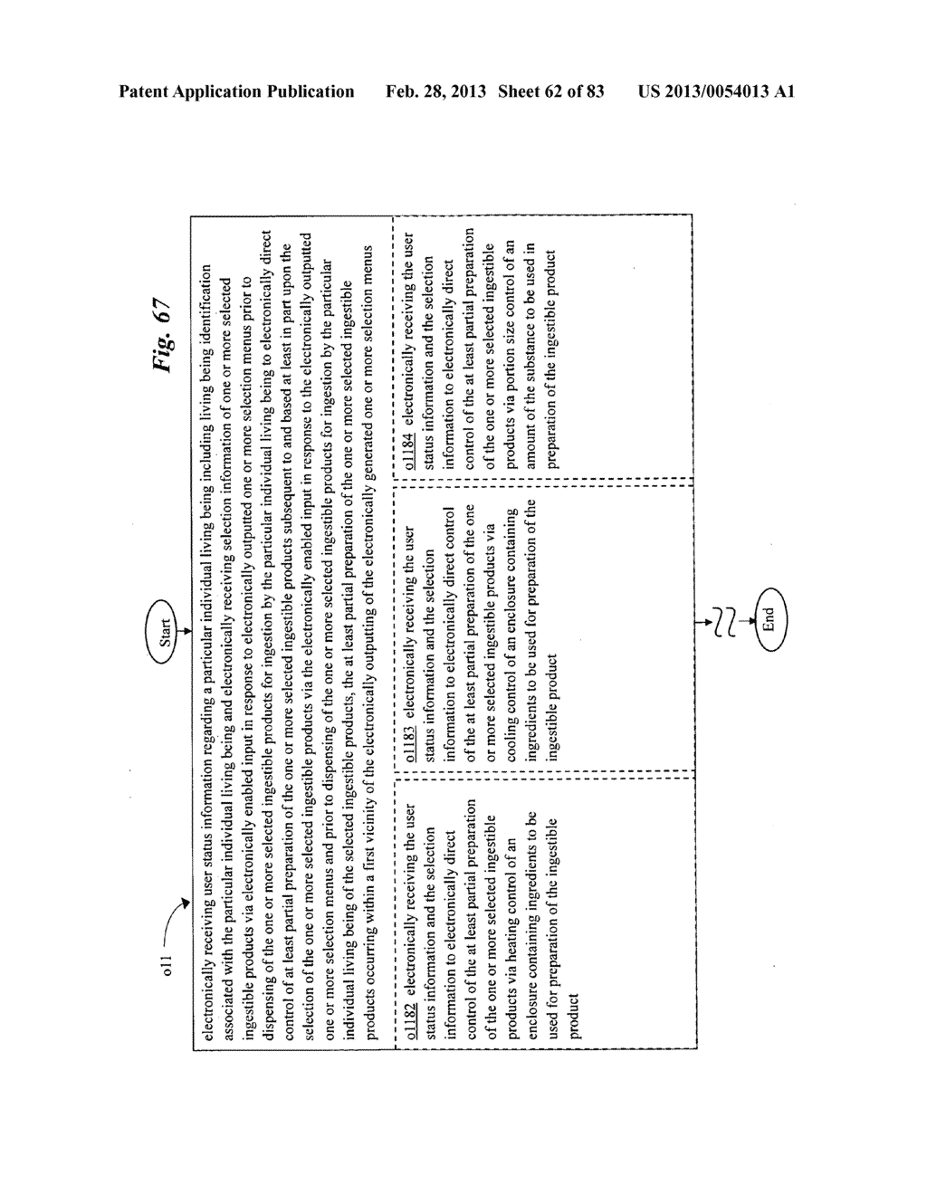 Refuse intelligence acquisition system and method for ingestible product     preparation system and method - diagram, schematic, and image 63