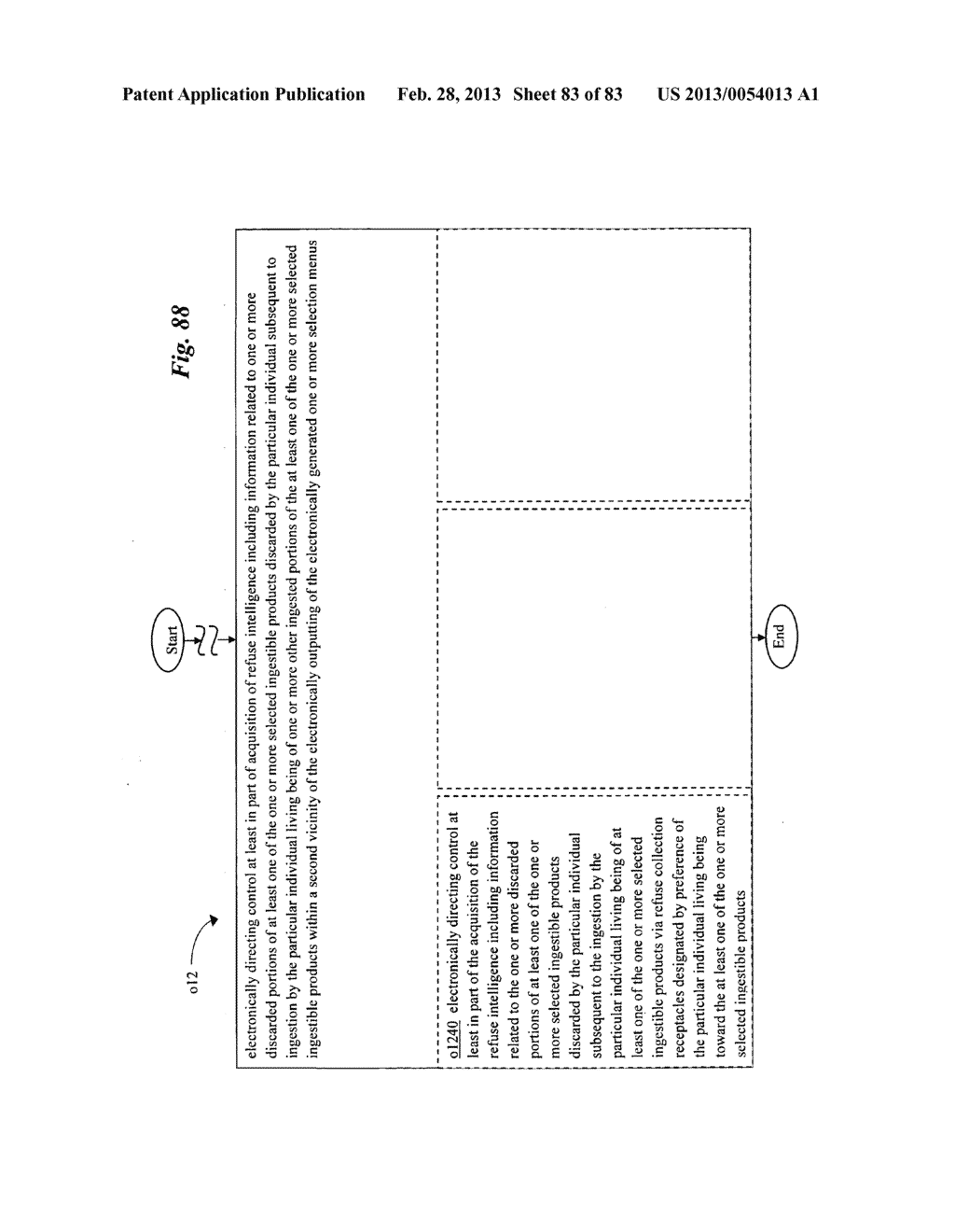 Refuse intelligence acquisition system and method for ingestible product     preparation system and method - diagram, schematic, and image 84