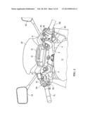 INSTANTANEOUS FUEL CONSUMPTION DISPLAYING DEVICE FOR VEHICLE diagram and image